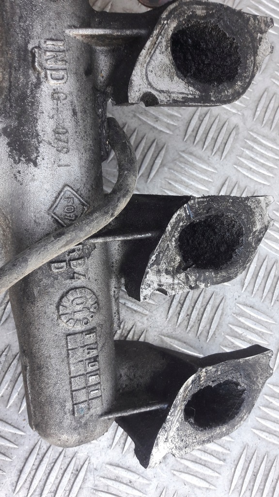 фото №12, Renault laguna ii колектор ssący1.9 kompletny 82000358