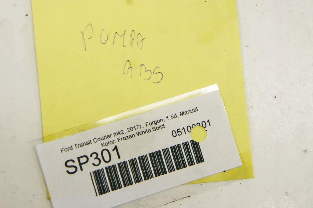 фото №8, Sp301 ford transit courier mk2 1.5d насос abs ey16-2c405-ae ey16-2c013-ae