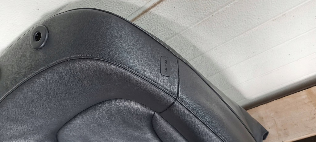 фото №8, Q5 8r шкіра сидіння лівий перед обшивка сидіння mialno