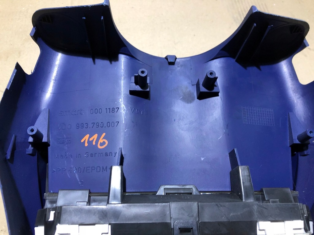 фото №5, Лічильник прилади smart fortwo 0001187v01