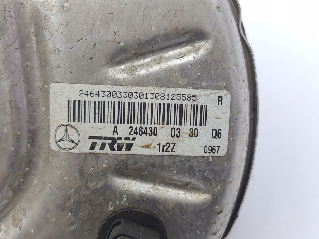фото №6, Mercedes-benz b w246 w242 2013 усилитель тормозов тормозные a2464300330