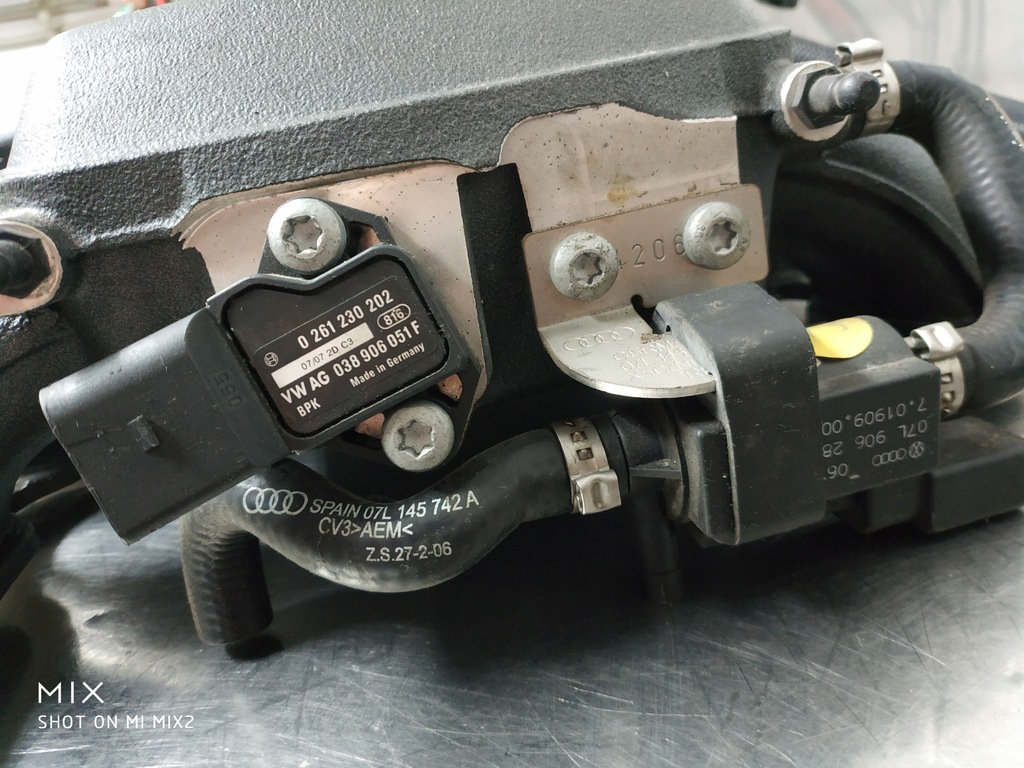 фото №7, Audi rs6 c6 коллектор всасывающий 07l133223k eu. k-ce