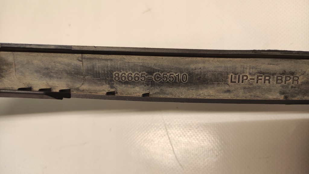 фото №9, Kia sorento iii накладка-спойлер спойлер бампера перед передняя 86665-c5510 14-