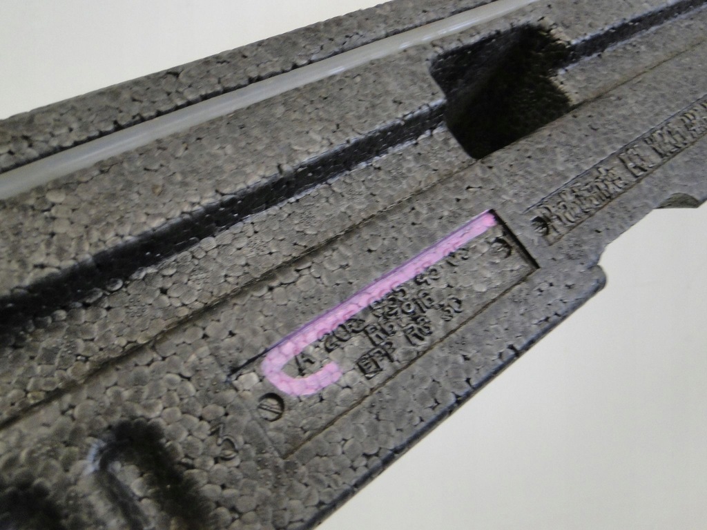 фото №6, Mercedes c 205 w205 пінополістирол піна абсорбер amg