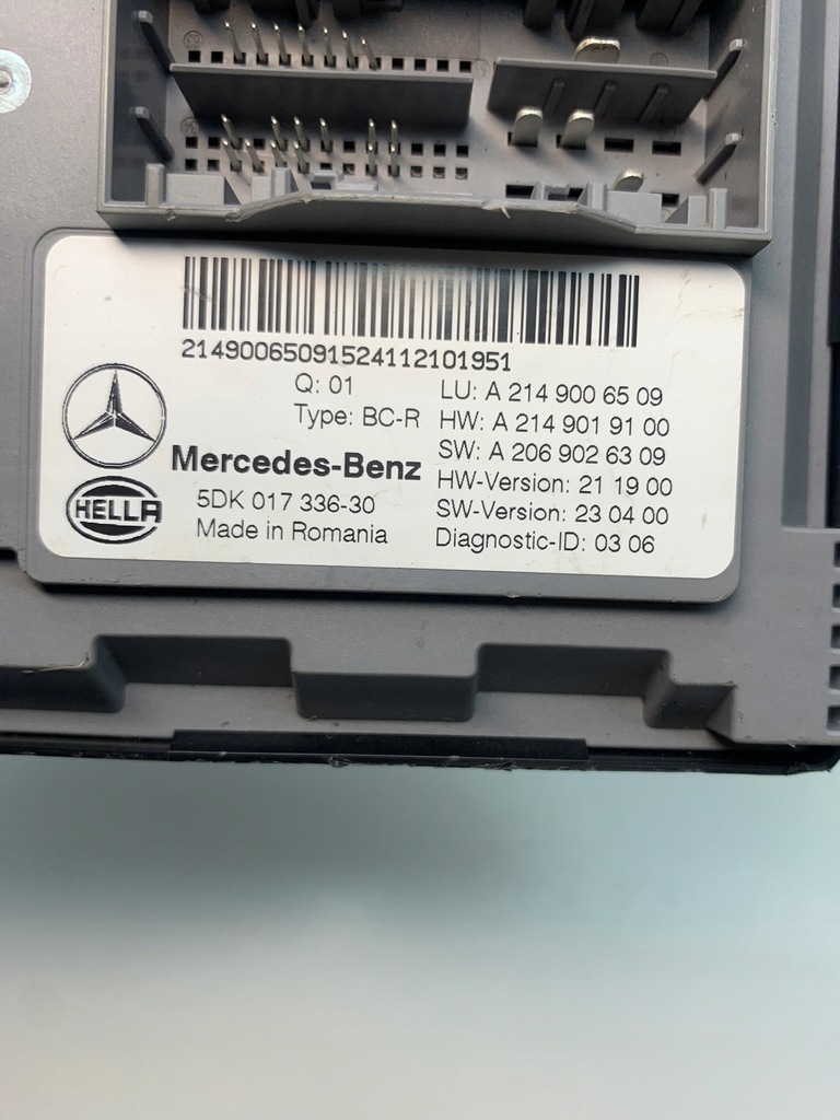 фото №5, Mercedes w214 блок управления модуль комфорта bcm a2149006509