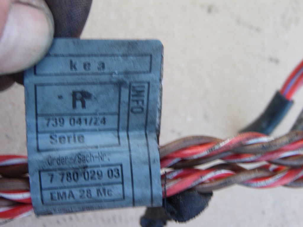 фото №6, Электропроводка жгут двигателя 778855401 land rover freelander i 2.0 td