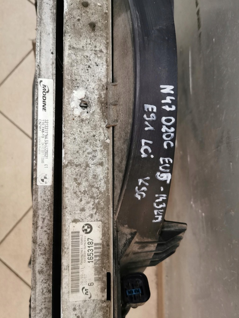 Комплект радиатор bmw seria 3 e90 e91 lci 8509079 Киев