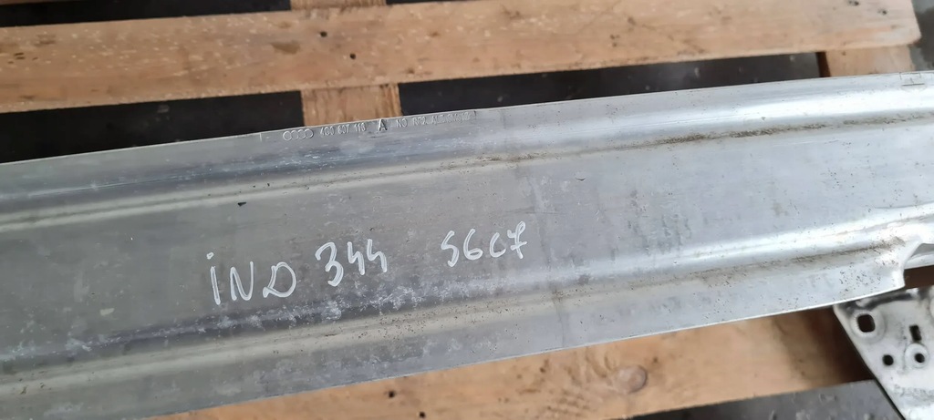 фото №11, S6 c7 4g lift балка бампера перед зона 4g0807113a s7 4g