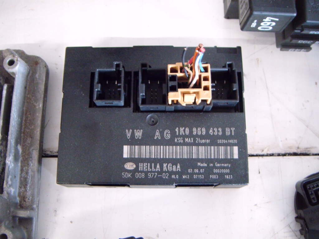 фото №6, Skoda octavia 2 ii 04- 1.9tdi імобілайзер набір бортовий комп'ютер