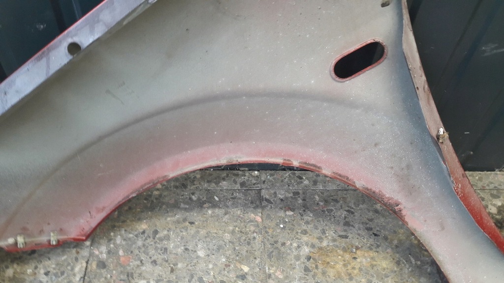 фото №14, Крила правий перед ford fiesta mk5 помаранчевий