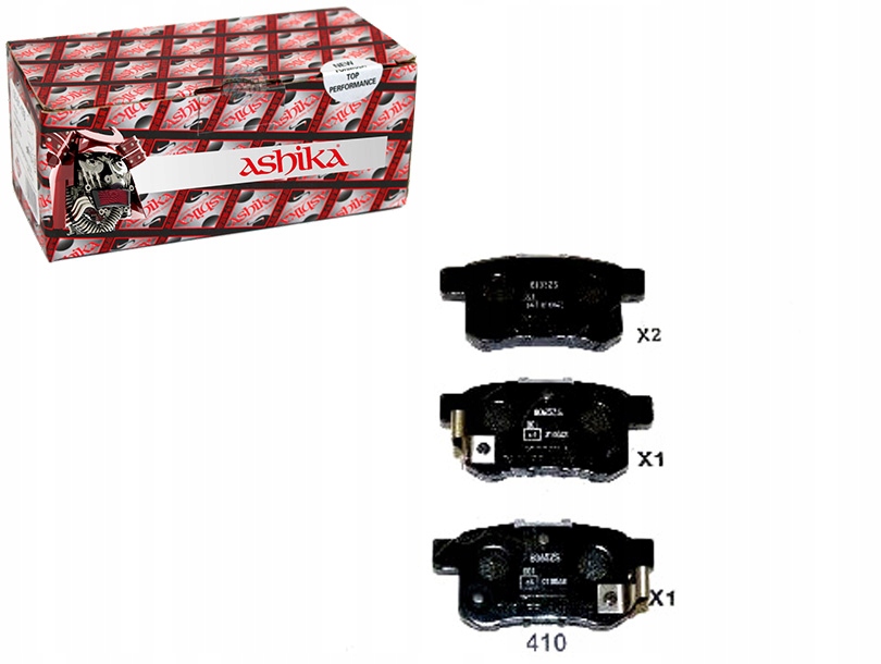 фото №1, Тормозные колодки тормозные honda accord ix 2.0 ashika