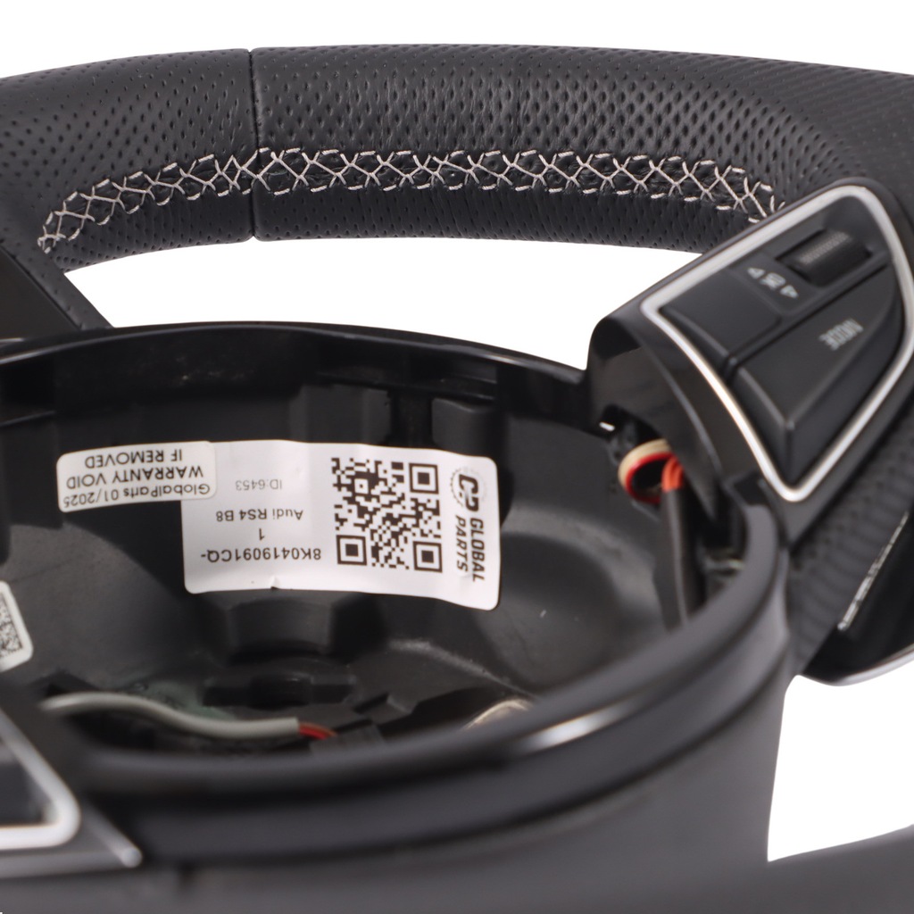 фото №11, Audi rs4 b8 повітропровід nowa czarna шкіра пелюстки перемикання зрізана білий nić