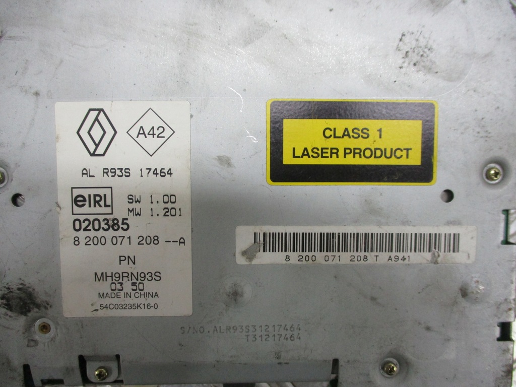 фото №4, Чейнджер дисков cd renault laguna ii