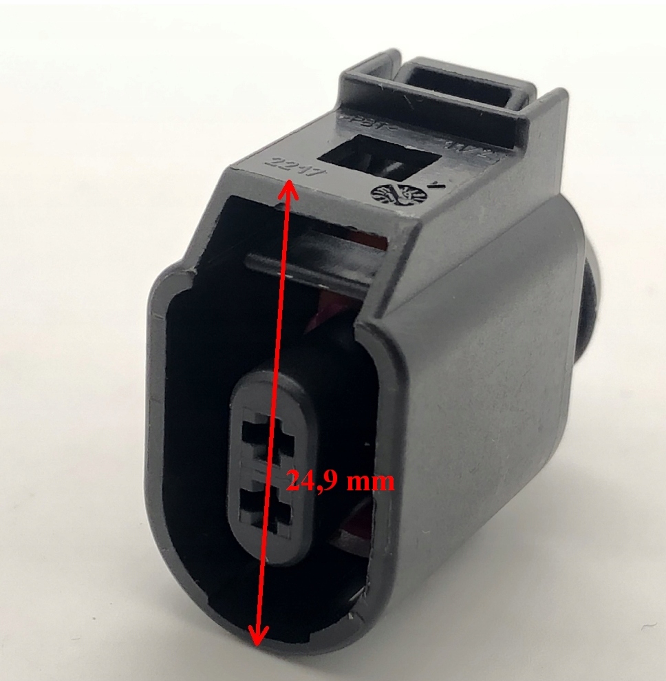 фото №9, Штекер 6e0973702 набор ремонтный колодка коннектор датчик abs соединитель 2 pin