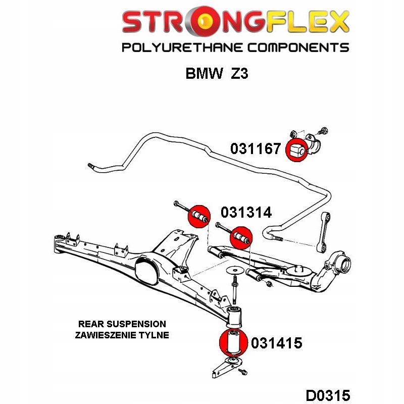 фото №4, Bmw e36 compact z3 втулка балка задний задняя sport