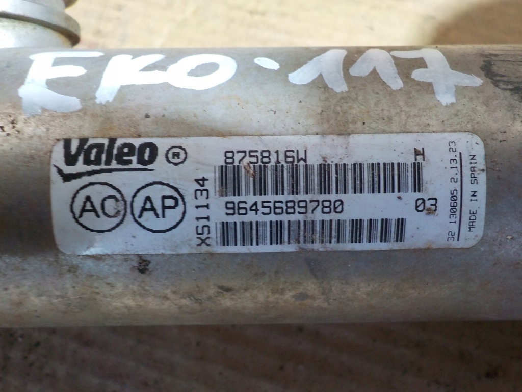 фото №4, Focus mk2 радиатор выхлопных газов egr 9645689780