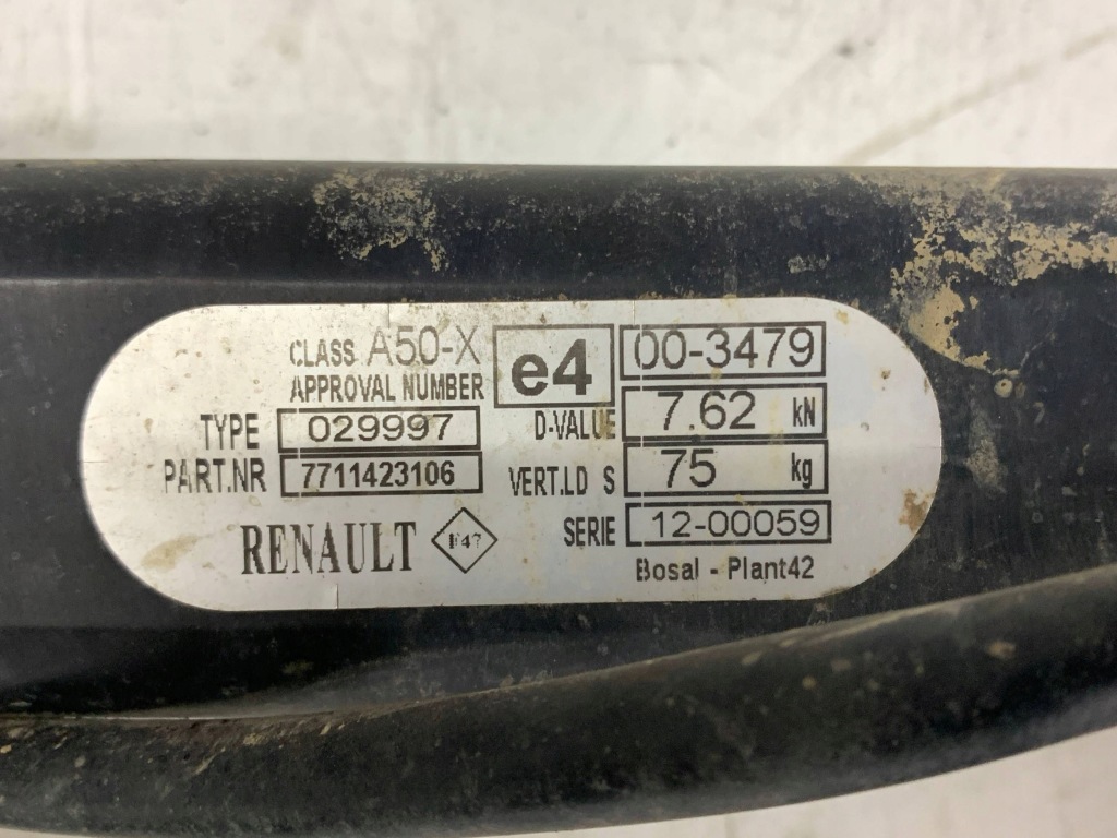 Фаркоп  буксирувальний renault kangoo 2 2007-2013 Оригінал