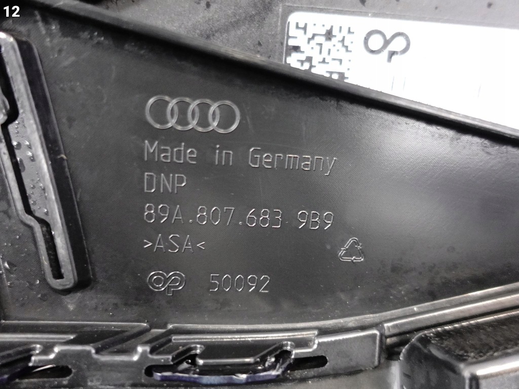 фото №13, Audi q4 e-tron 89a f4 21- бампер решітка радіатора решітка радіатора спойлер решітка накладка перед