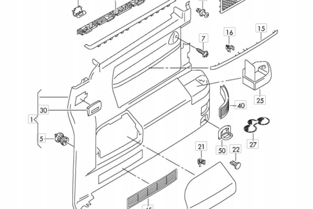 фото №7, Vw transporter t6 задня ліва захист бічна nowa оригінальна 7e5868433a82v