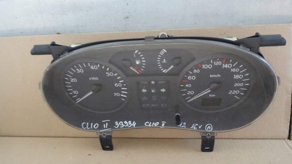 фото №1, Clio ii lift лічильник приладова панель p8200059763