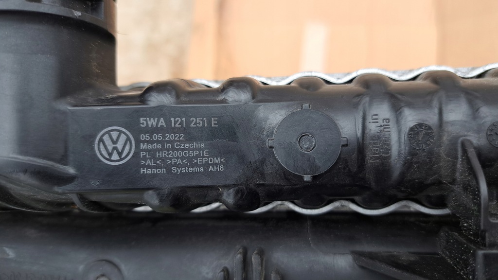 фото №6, Vw t7 multivan радиатор 5wa121251e 5q0121251hn 7t0816411a