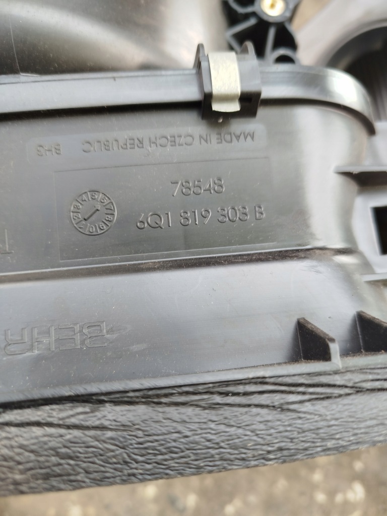 фото №8, Отопитель корпус воздуходувка 6q1819516b skoda fabia ii fl 2013 rok