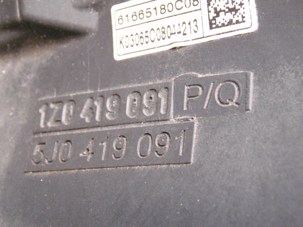 фото №12, Повітропровід skoda fabia ii roomster octavia vrs 2008r. шкіра оригінал