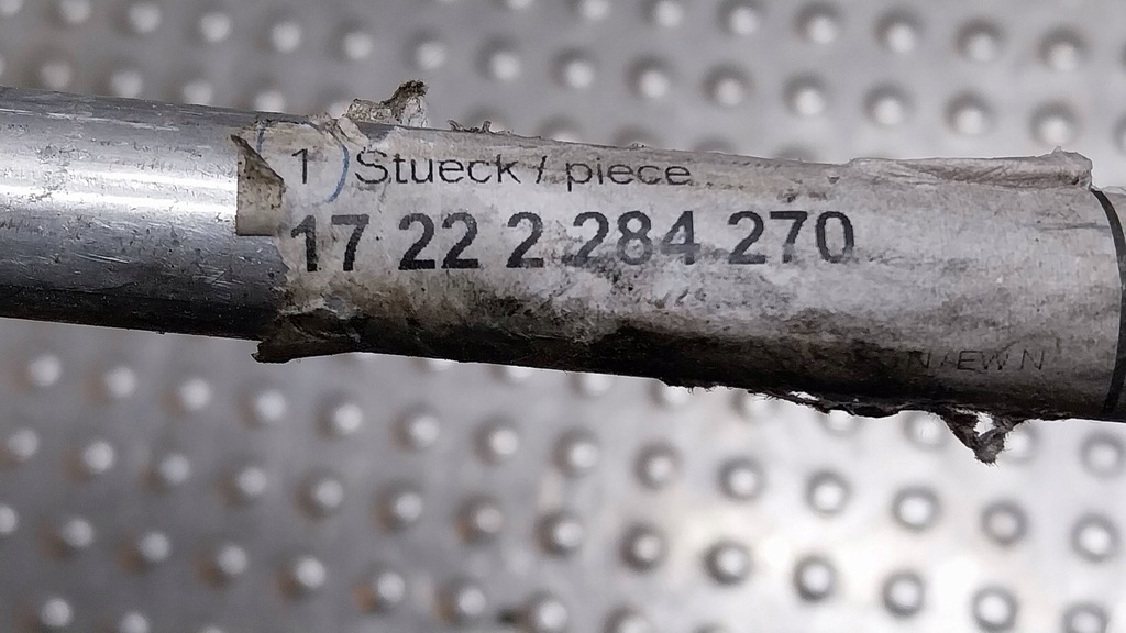 фото №5, Шланг радиатора масла 17222284270 bmw 5 f10 f11 6 f06 f12 f13