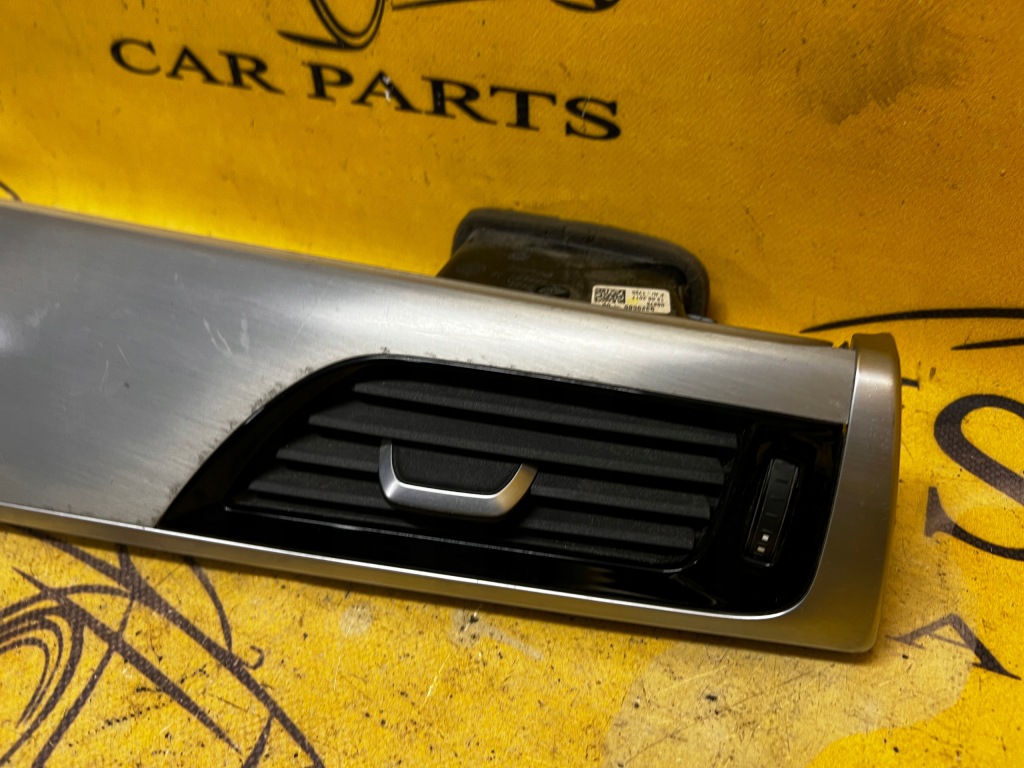 фото №14, Решётка обдув средняя dekor хром bmw 5 g30