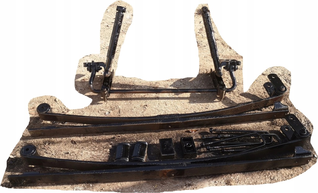 фото №1, Mercedes atego 17.5 рессоры полный комплект задняя