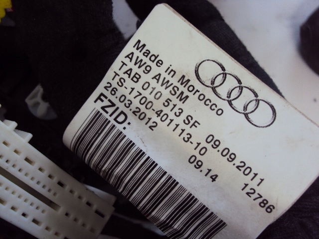 фото №5, Электропроводка электрическая audi a1 1.6 tdi 5d 12r