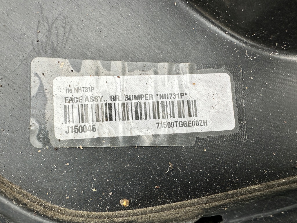 фото №10, Бампер honda civic x r -type r -sport line задняя задний