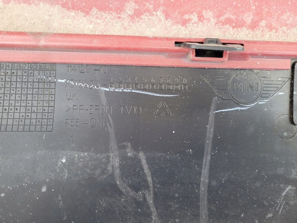 фото №8, Mini cooper one f55 f56 | бампер дифузор спойлер задня 7318822 | 0801