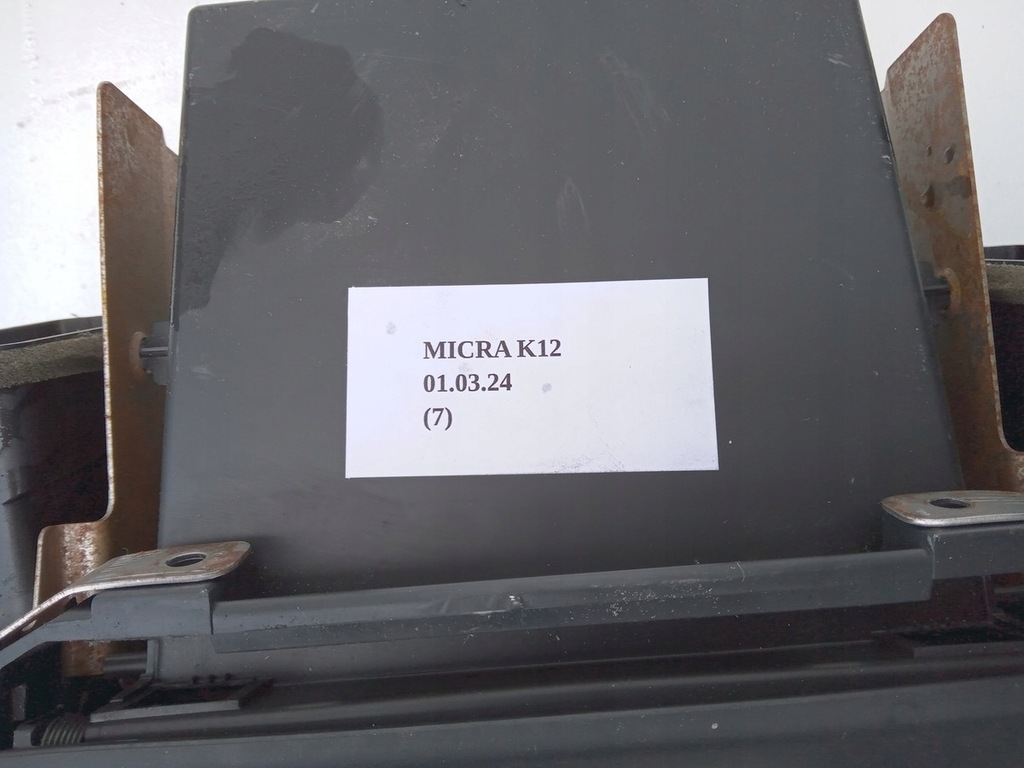 фото №6, Рамка радио бардачок nissan micra k12