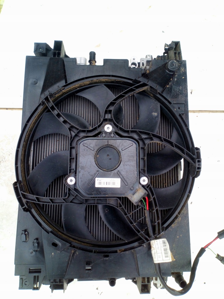 фото №1, Renault zoe комплект радиатор