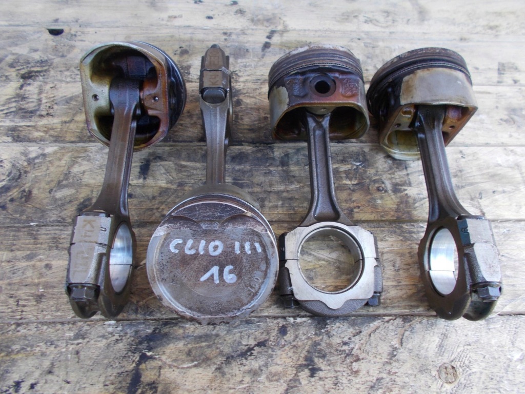 фото №2, Поршень шатун renault clio iii 1.6 бензин