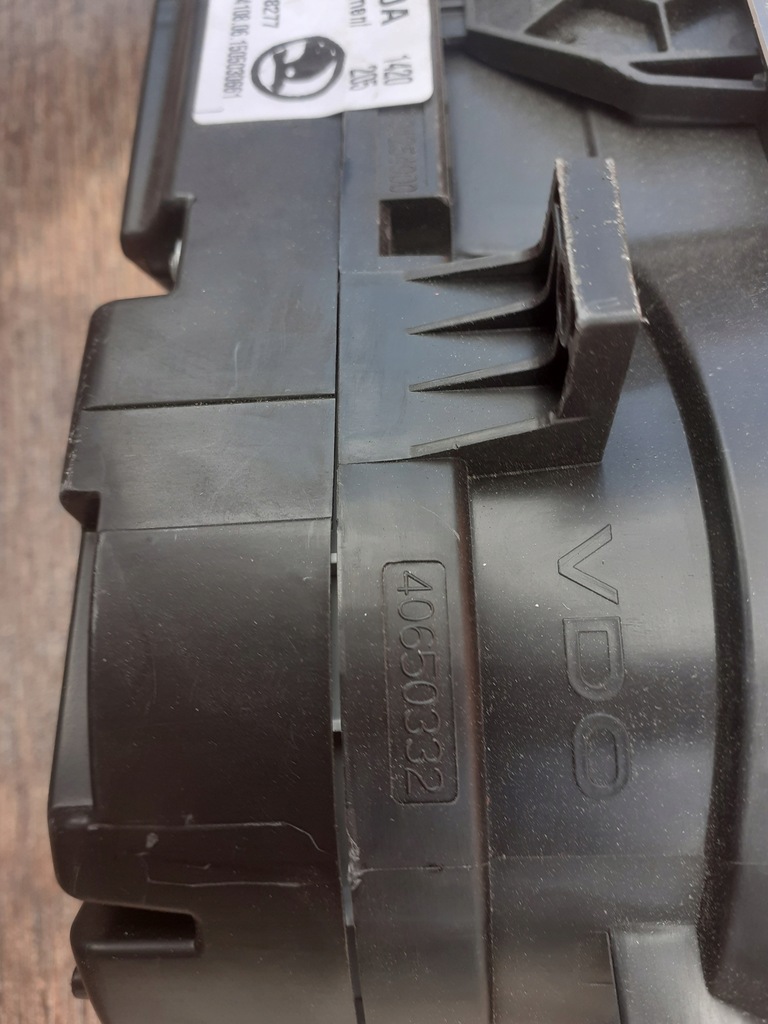 фото №10, Лічильник приладова панель прилади skoda fabia iii 6v0920740a