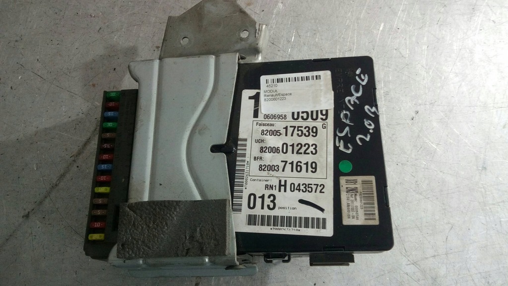 фото №1, Модуль renault espace iv 8200601223