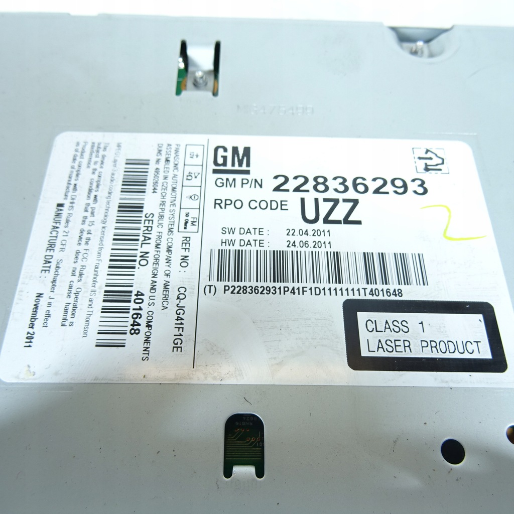 фото №2, Opel astra j радио 22836293