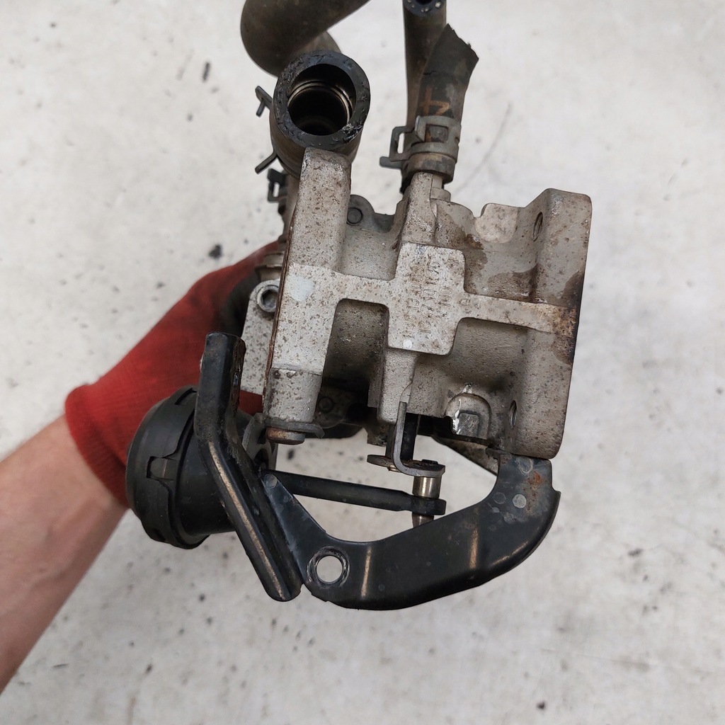 фото №11, Volkswagen skoda 1,9tdi радиатор выхлопных газов клапан egr