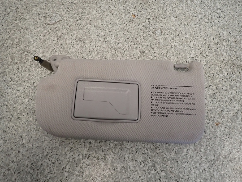 фото №1, Hyundai tucson 04- козырёк солнцезащитный левый