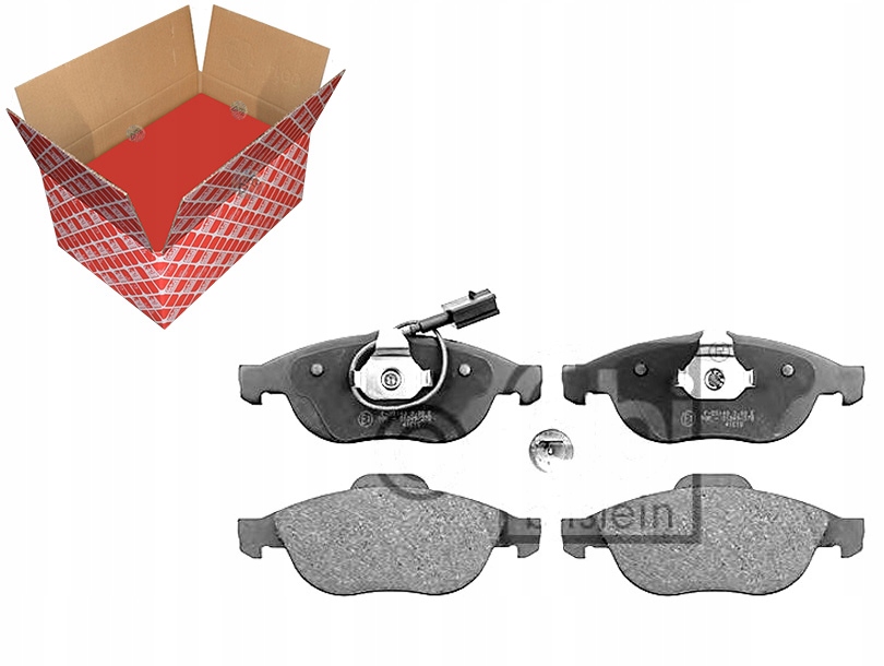 фото №1, Febi тормозные колодки тормозные alfa romeo 147 01- bilstein