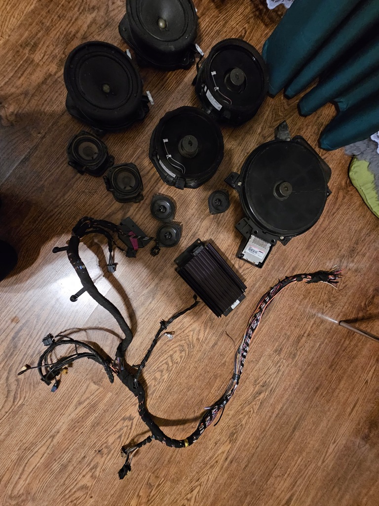 фото №7, Audi a8 d3 4e0 lift набор аудиосистема bose kpl.