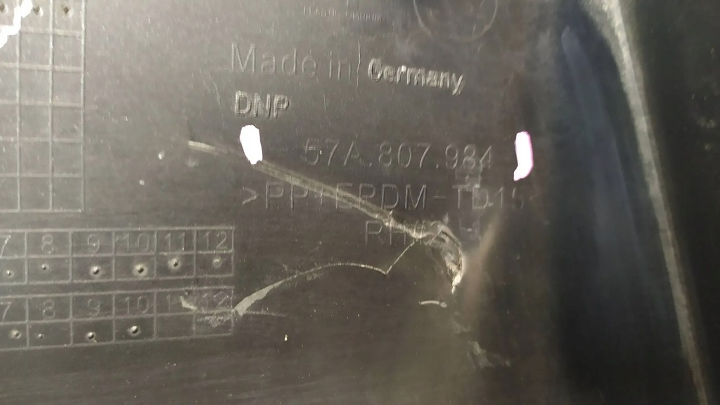 фото №7, Уголок бампера правый задняя skoda karoq