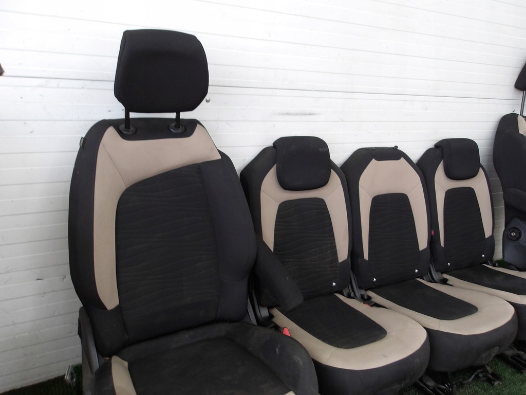 фото №5, Citroen c4 picasso ii сидіння заднє сидіння обшивки kpl eu