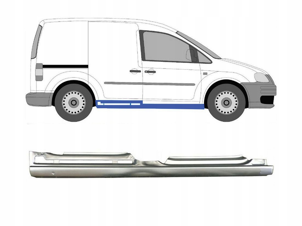 фото №1, Порог ремкомплект порог правая 4d pvw76019br