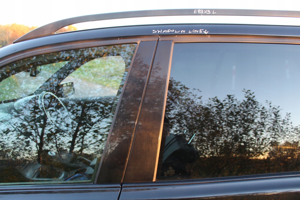 фото №5, Накладки декоративные дверь bmw x3 e83 shadow line