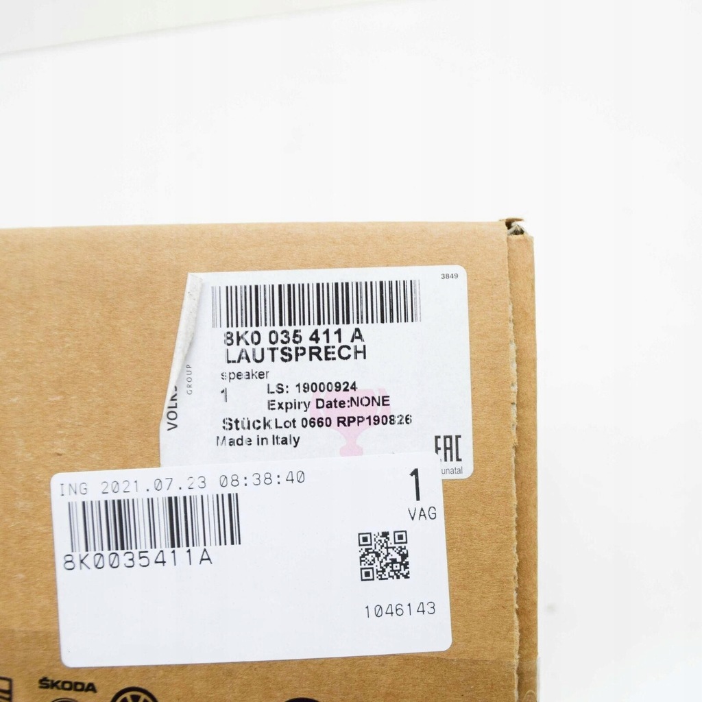 фото №7, Динамік басовий середнього діапазону vag audi a4 a5 оригінальний 8k0035411a