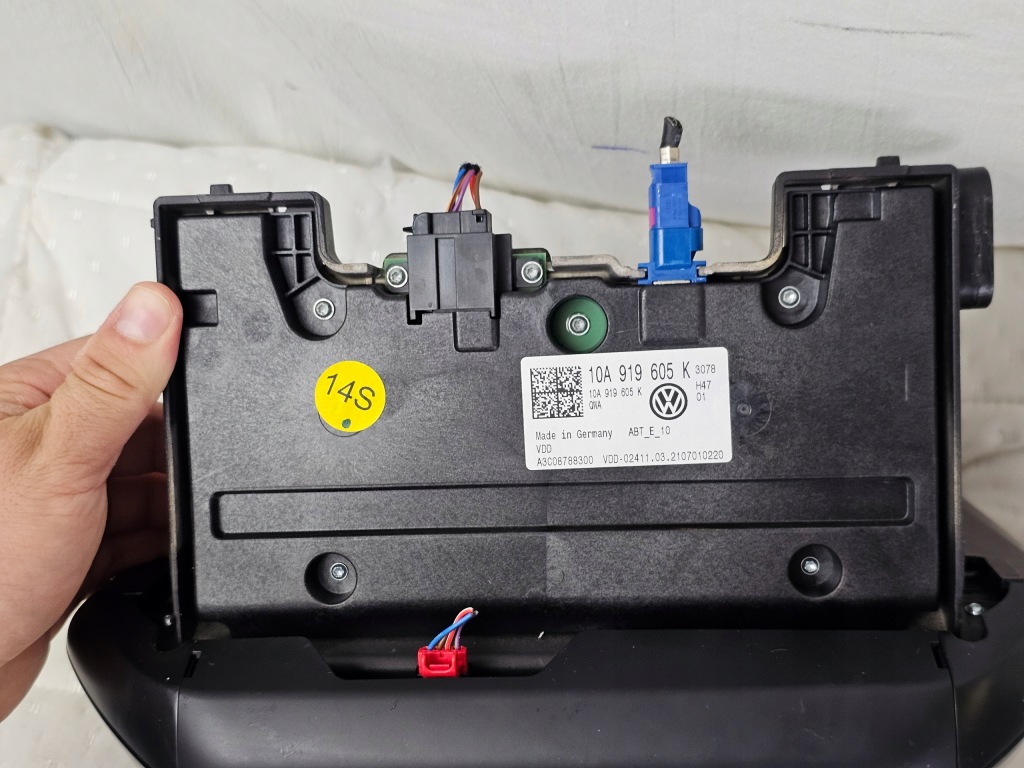 фото №9, Екран дисплей радіо навігації navi vw id3 id.3 mib3 lcd панель