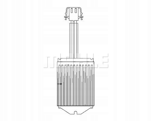 фото №2, Резистор регулятор вентилятор abr 38 000p mahle